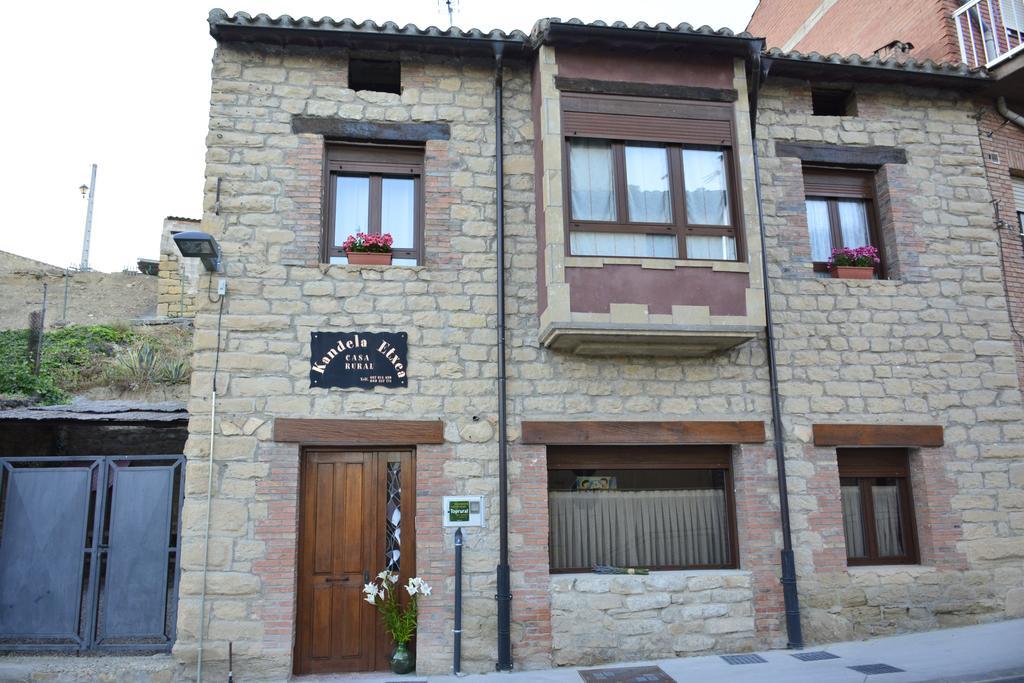 Casa Rural Kandela Etxea La puebla de Labarca Екстер'єр фото