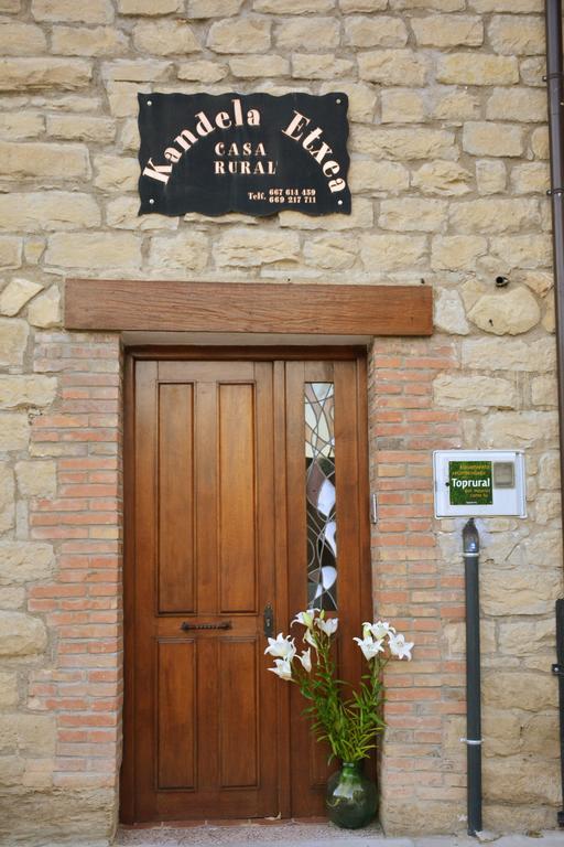 Casa Rural Kandela Etxea La puebla de Labarca Екстер'єр фото
