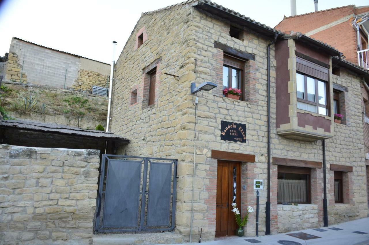 Casa Rural Kandela Etxea La puebla de Labarca Екстер'єр фото